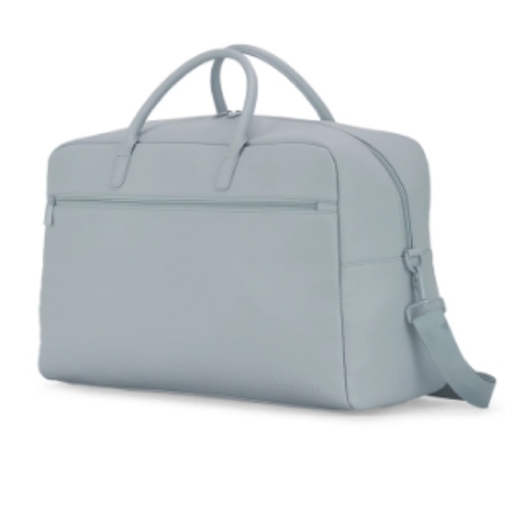 Bugatti sky blue vegan leather duffle